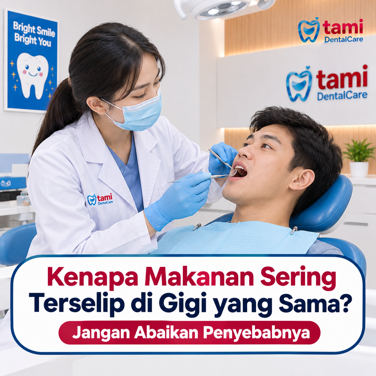 Kenapa Makanan Sering Terselip di Gigi yang Sama? Jangan Abaikan Penyebabnya